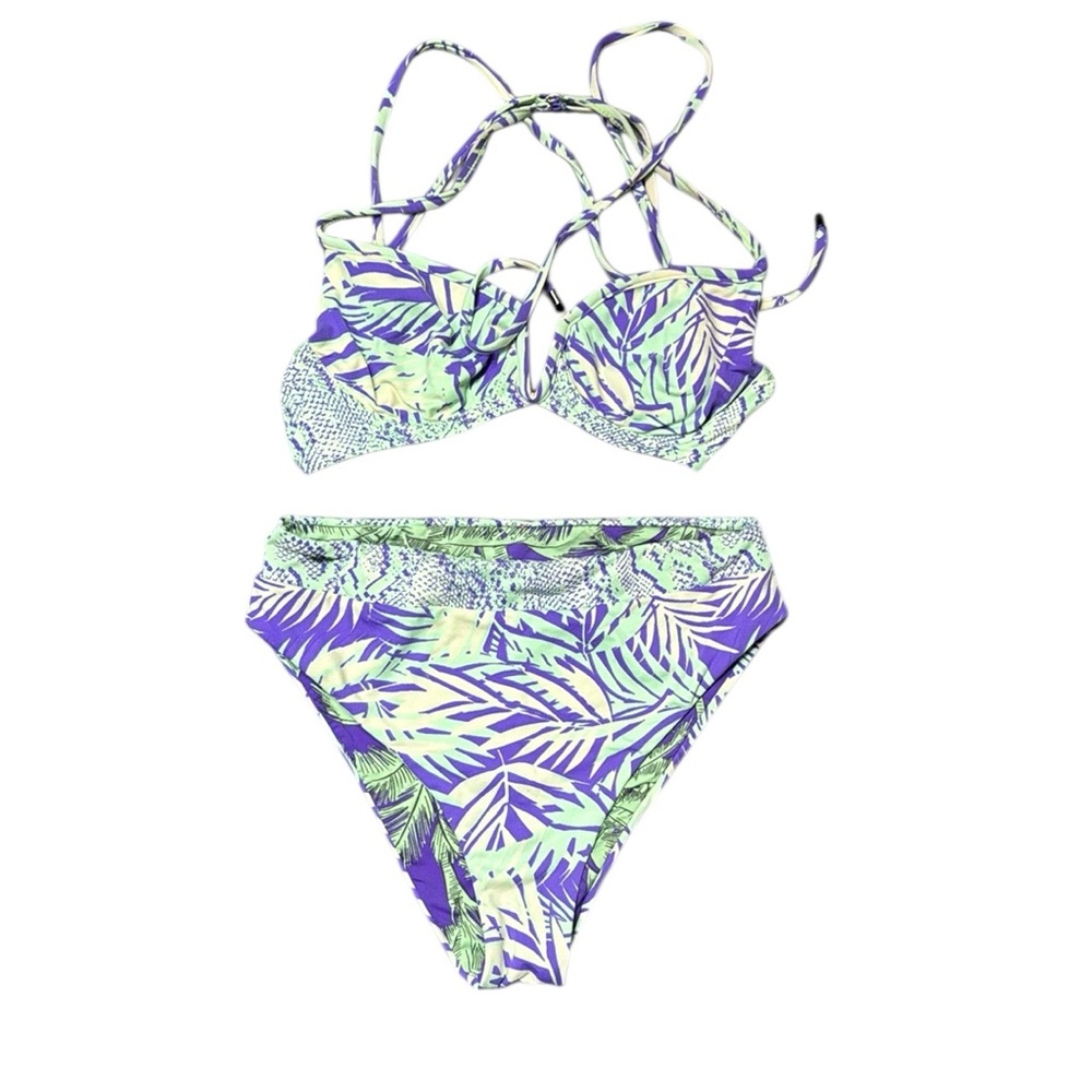Maaji woman's high waisted bikini set sz S